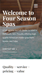 Mobile Screenshot of fourseasonspas.com